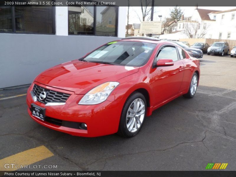 Code Red Metallic / Charcoal 2009 Nissan Altima 3.5 SE Coupe
