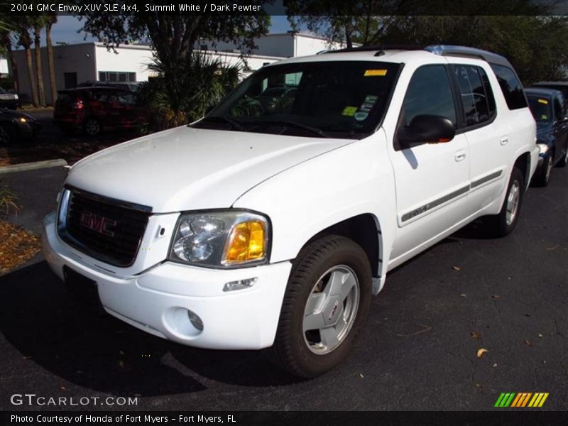 Summit White / Dark Pewter 2004 GMC Envoy XUV SLE 4x4