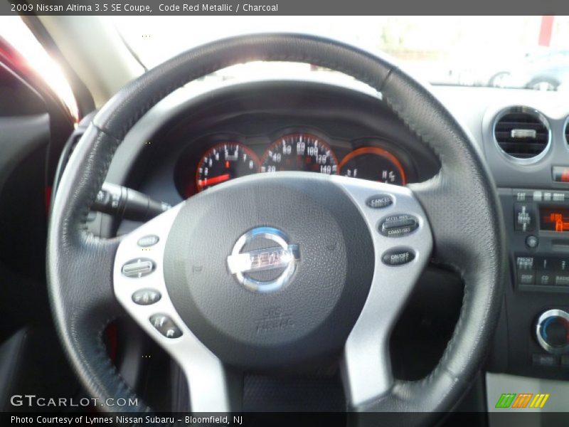 Code Red Metallic / Charcoal 2009 Nissan Altima 3.5 SE Coupe