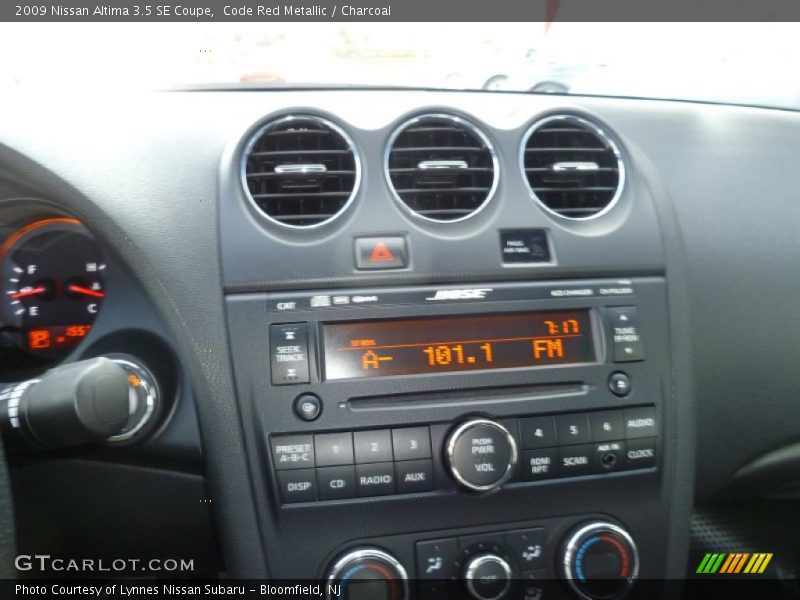 Code Red Metallic / Charcoal 2009 Nissan Altima 3.5 SE Coupe