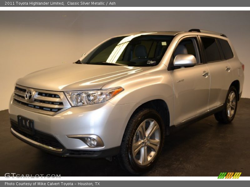 Classic Silver Metallic / Ash 2011 Toyota Highlander Limited