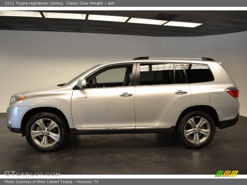 Classic Silver Metallic / Ash 2011 Toyota Highlander Limited
