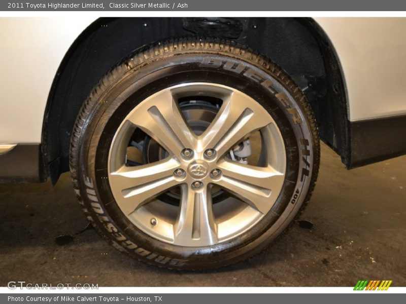 Classic Silver Metallic / Ash 2011 Toyota Highlander Limited