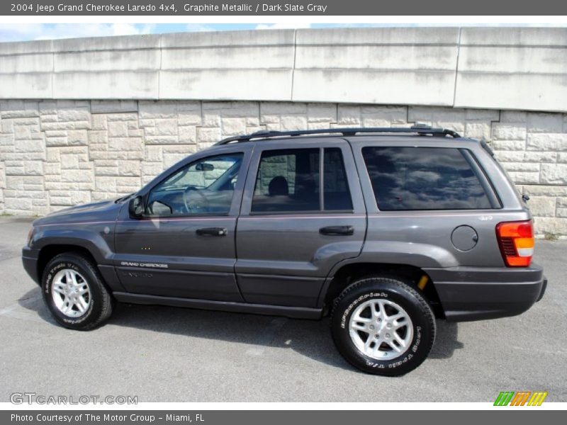Graphite Metallic / Dark Slate Gray 2004 Jeep Grand Cherokee Laredo 4x4