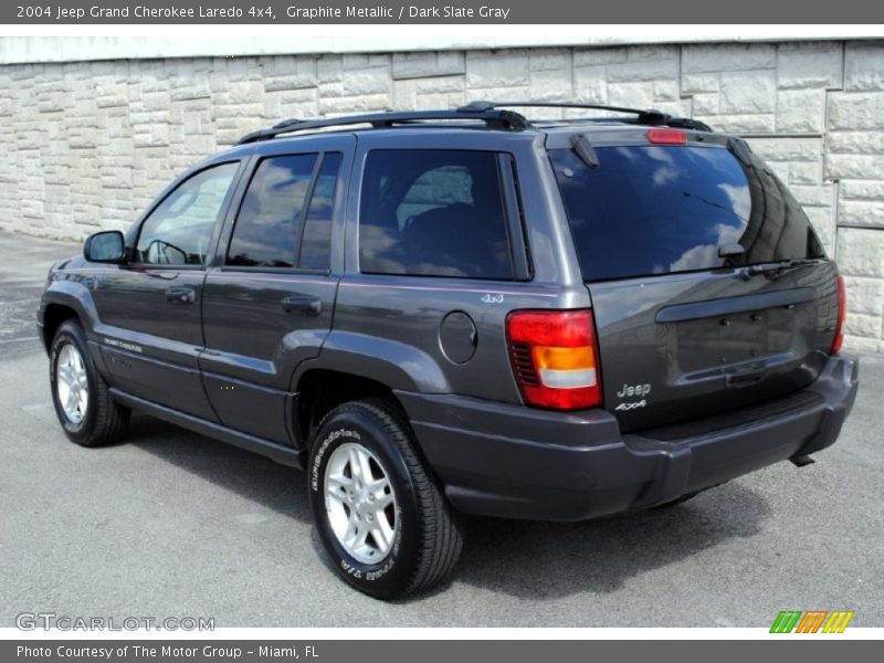 Graphite Metallic / Dark Slate Gray 2004 Jeep Grand Cherokee Laredo 4x4