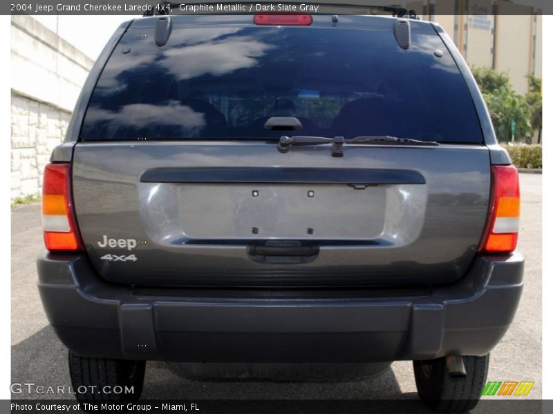 Graphite Metallic / Dark Slate Gray 2004 Jeep Grand Cherokee Laredo 4x4