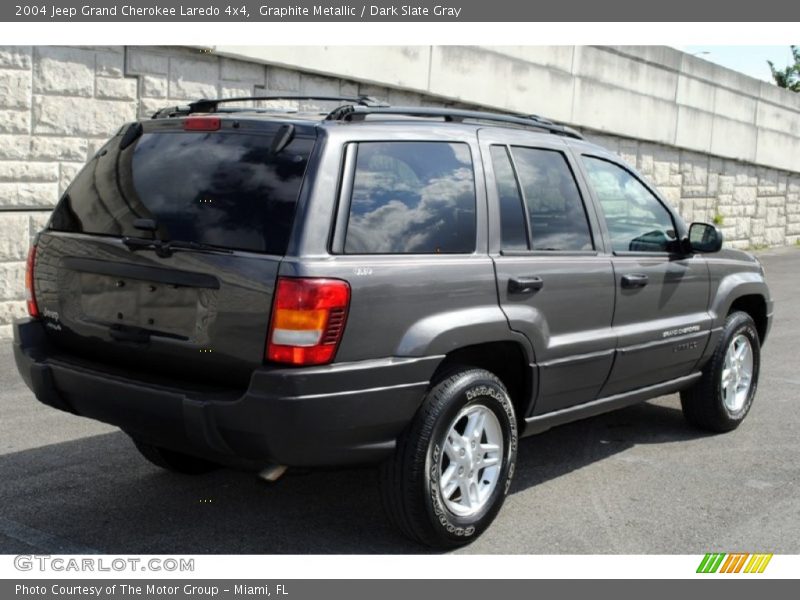 Graphite Metallic / Dark Slate Gray 2004 Jeep Grand Cherokee Laredo 4x4