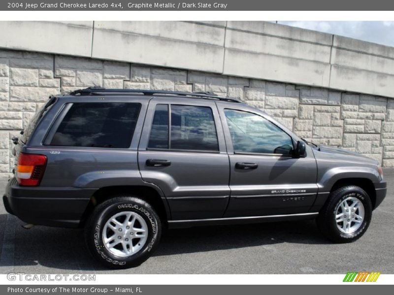 Graphite Metallic / Dark Slate Gray 2004 Jeep Grand Cherokee Laredo 4x4