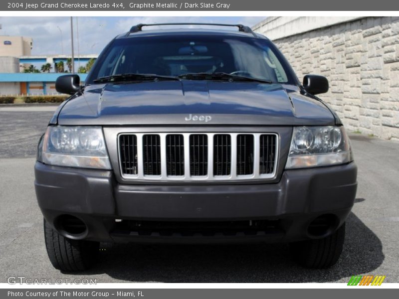 Graphite Metallic / Dark Slate Gray 2004 Jeep Grand Cherokee Laredo 4x4