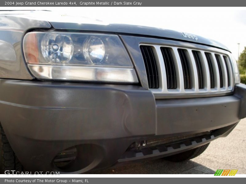 Graphite Metallic / Dark Slate Gray 2004 Jeep Grand Cherokee Laredo 4x4