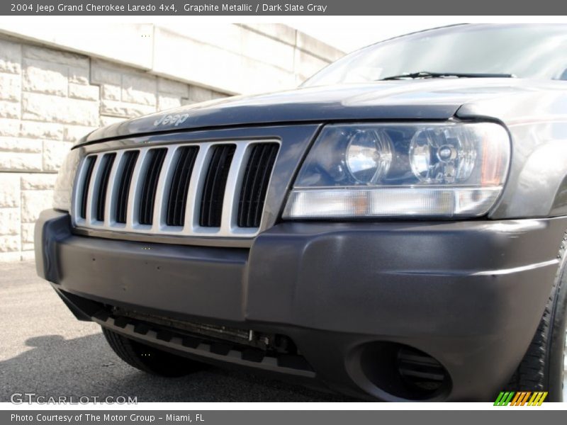 Graphite Metallic / Dark Slate Gray 2004 Jeep Grand Cherokee Laredo 4x4