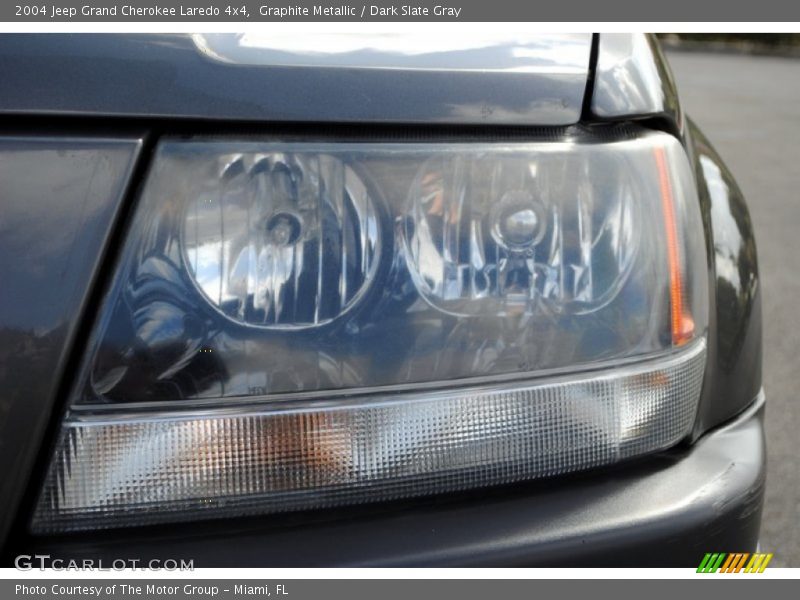 Graphite Metallic / Dark Slate Gray 2004 Jeep Grand Cherokee Laredo 4x4
