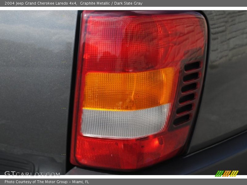 Graphite Metallic / Dark Slate Gray 2004 Jeep Grand Cherokee Laredo 4x4