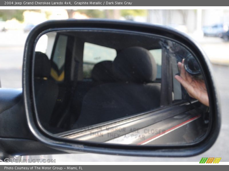 Graphite Metallic / Dark Slate Gray 2004 Jeep Grand Cherokee Laredo 4x4