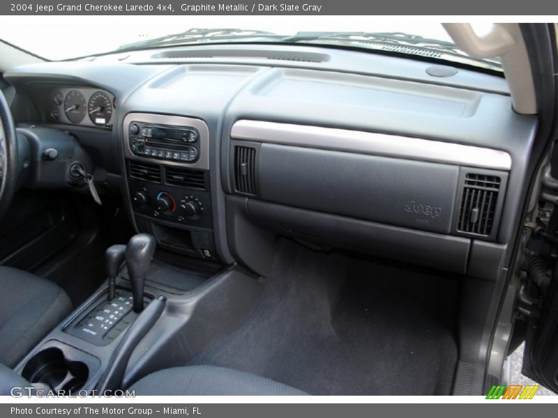 Graphite Metallic / Dark Slate Gray 2004 Jeep Grand Cherokee Laredo 4x4