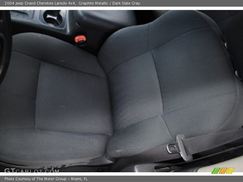 Graphite Metallic / Dark Slate Gray 2004 Jeep Grand Cherokee Laredo 4x4