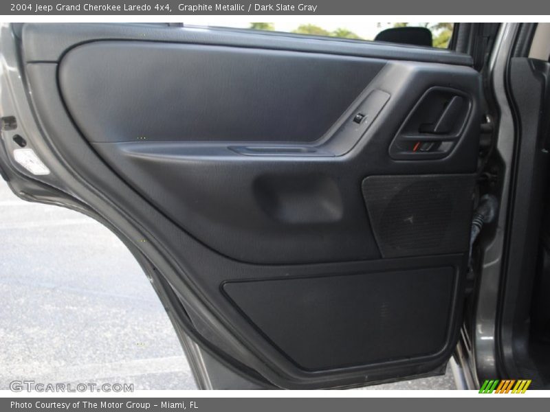 Graphite Metallic / Dark Slate Gray 2004 Jeep Grand Cherokee Laredo 4x4
