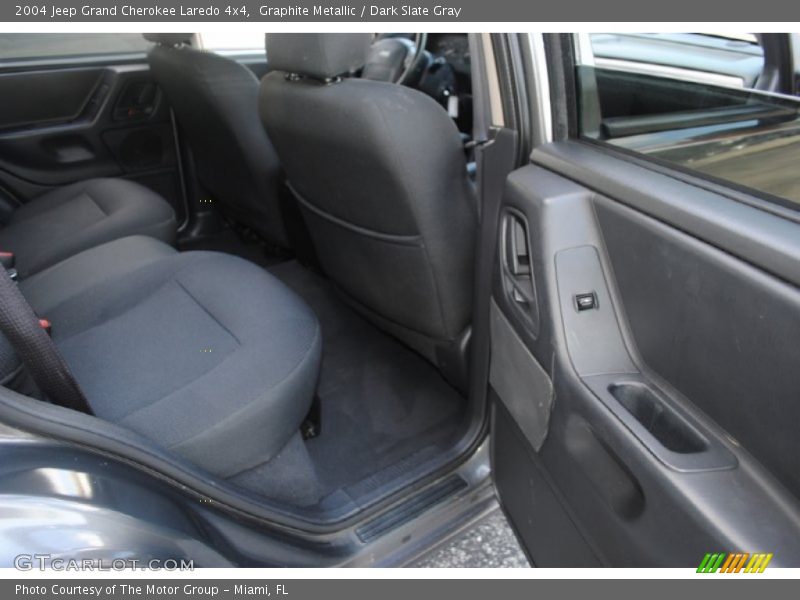 Graphite Metallic / Dark Slate Gray 2004 Jeep Grand Cherokee Laredo 4x4