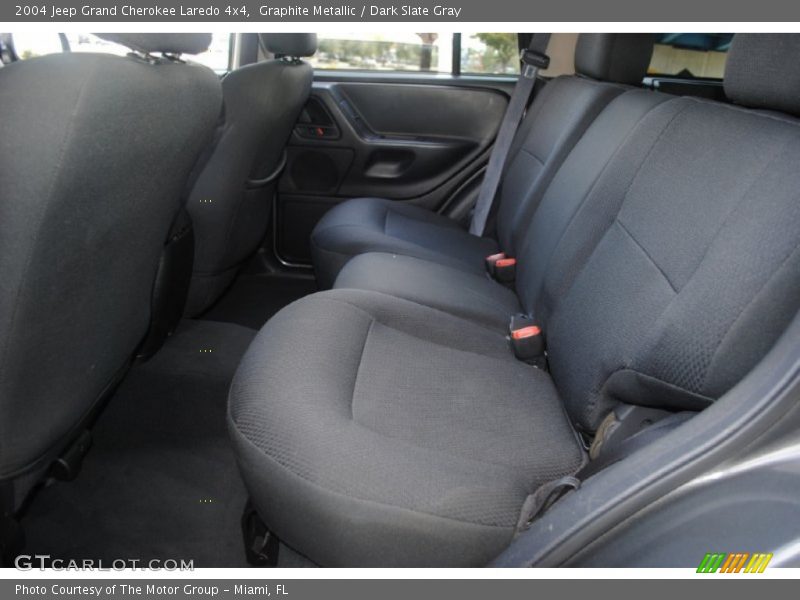 Graphite Metallic / Dark Slate Gray 2004 Jeep Grand Cherokee Laredo 4x4