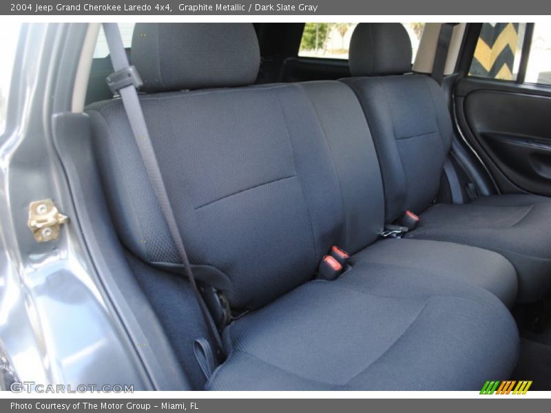 Graphite Metallic / Dark Slate Gray 2004 Jeep Grand Cherokee Laredo 4x4