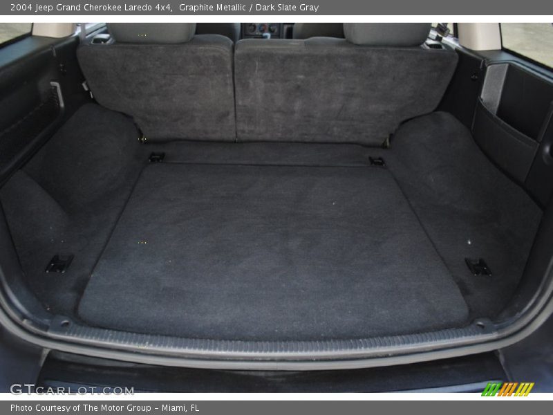 Graphite Metallic / Dark Slate Gray 2004 Jeep Grand Cherokee Laredo 4x4