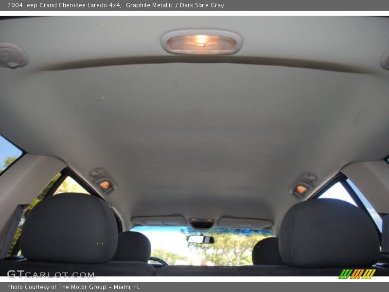 Graphite Metallic / Dark Slate Gray 2004 Jeep Grand Cherokee Laredo 4x4