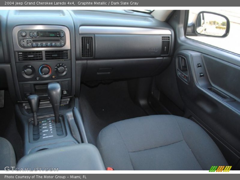 Graphite Metallic / Dark Slate Gray 2004 Jeep Grand Cherokee Laredo 4x4