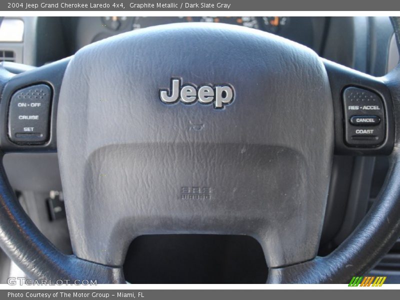 Graphite Metallic / Dark Slate Gray 2004 Jeep Grand Cherokee Laredo 4x4