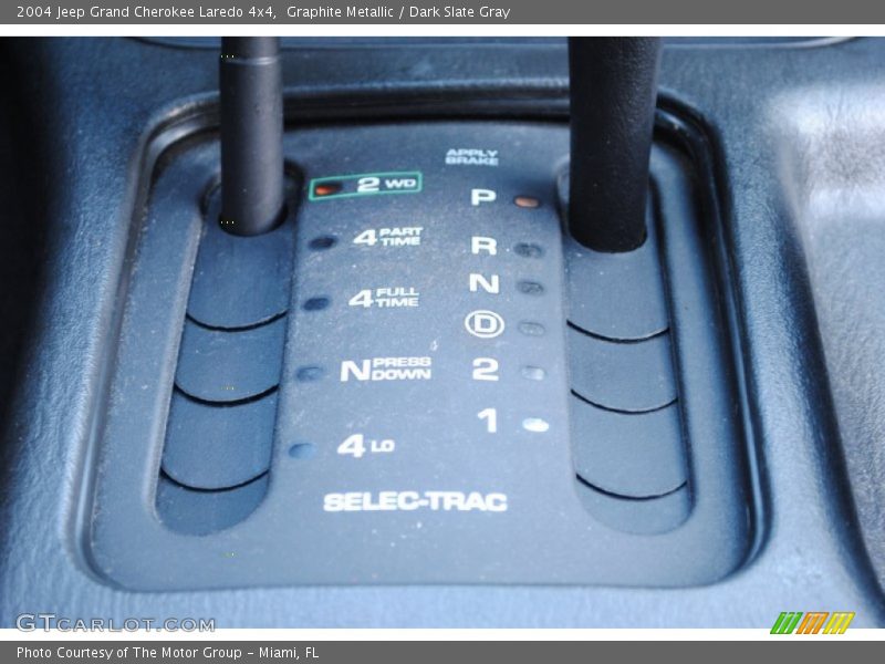  2004 Grand Cherokee Laredo 4x4 4 Speed Automatic Shifter