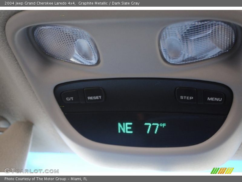 Graphite Metallic / Dark Slate Gray 2004 Jeep Grand Cherokee Laredo 4x4