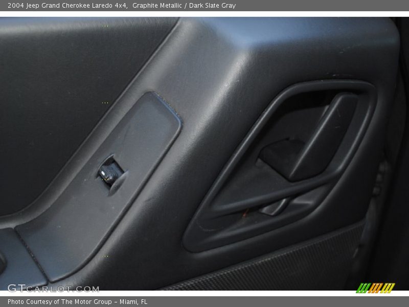 Graphite Metallic / Dark Slate Gray 2004 Jeep Grand Cherokee Laredo 4x4
