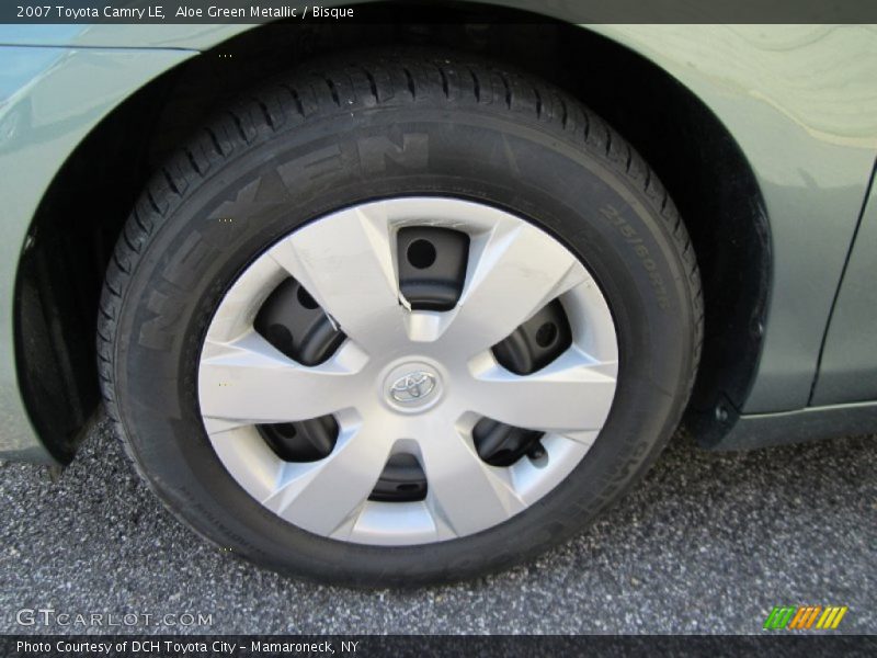 Aloe Green Metallic / Bisque 2007 Toyota Camry LE