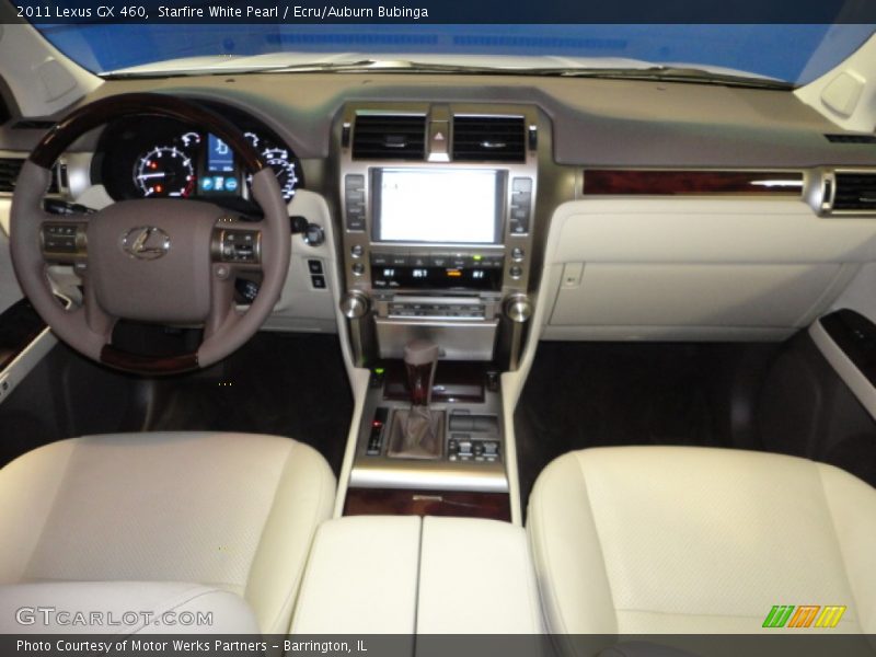 Starfire White Pearl / Ecru/Auburn Bubinga 2011 Lexus GX 460