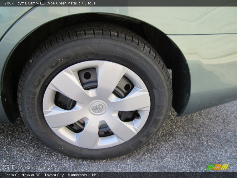 Aloe Green Metallic / Bisque 2007 Toyota Camry LE