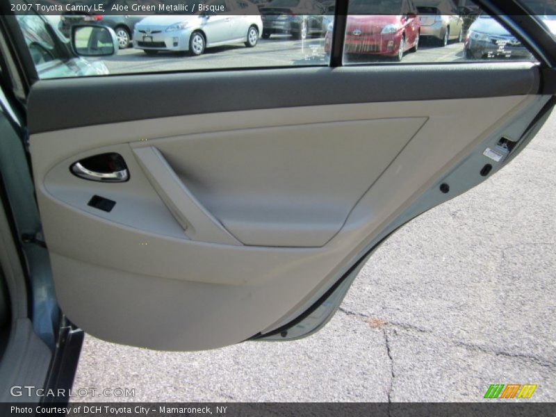 Aloe Green Metallic / Bisque 2007 Toyota Camry LE