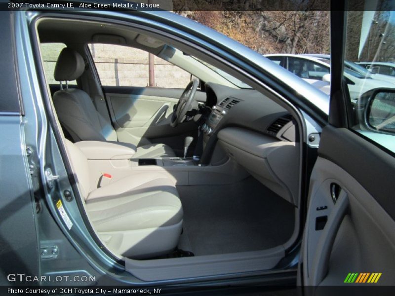 Aloe Green Metallic / Bisque 2007 Toyota Camry LE