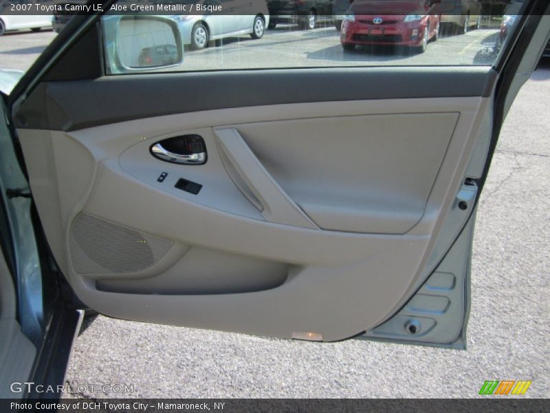 Aloe Green Metallic / Bisque 2007 Toyota Camry LE