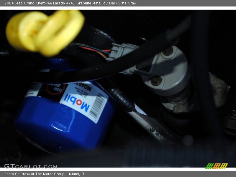 Graphite Metallic / Dark Slate Gray 2004 Jeep Grand Cherokee Laredo 4x4