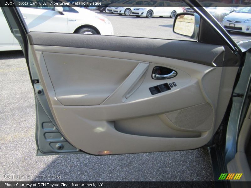 Aloe Green Metallic / Bisque 2007 Toyota Camry LE