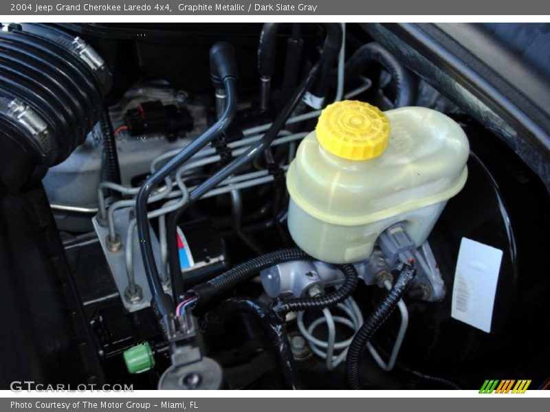Graphite Metallic / Dark Slate Gray 2004 Jeep Grand Cherokee Laredo 4x4