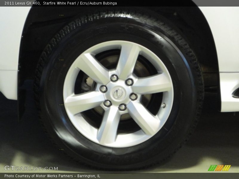 Starfire White Pearl / Ecru/Auburn Bubinga 2011 Lexus GX 460