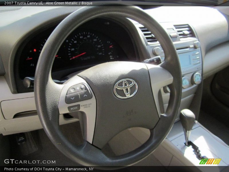 Aloe Green Metallic / Bisque 2007 Toyota Camry LE
