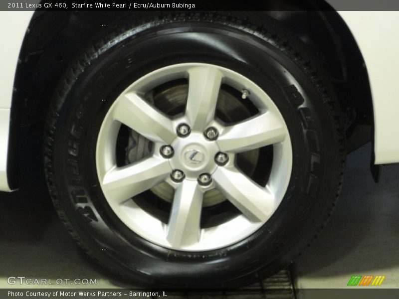 Starfire White Pearl / Ecru/Auburn Bubinga 2011 Lexus GX 460