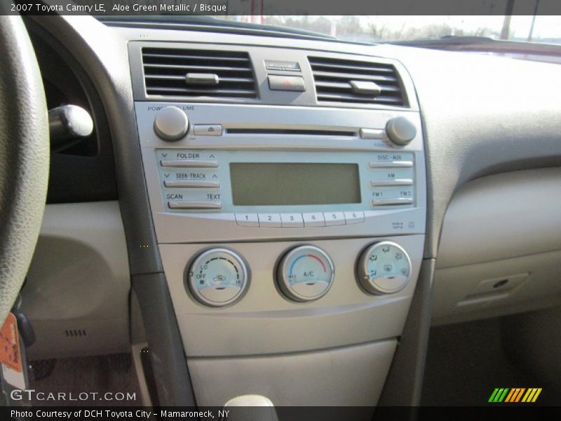 Aloe Green Metallic / Bisque 2007 Toyota Camry LE