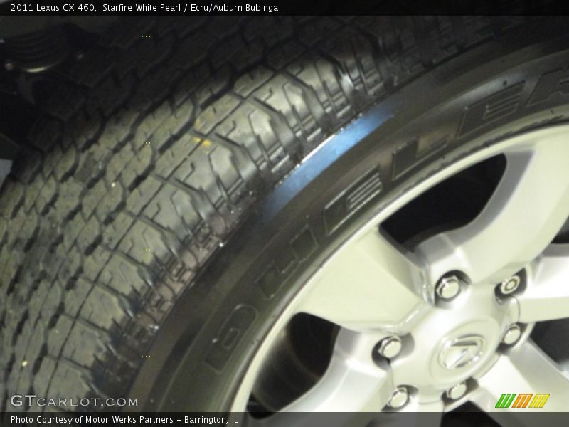 Starfire White Pearl / Ecru/Auburn Bubinga 2011 Lexus GX 460