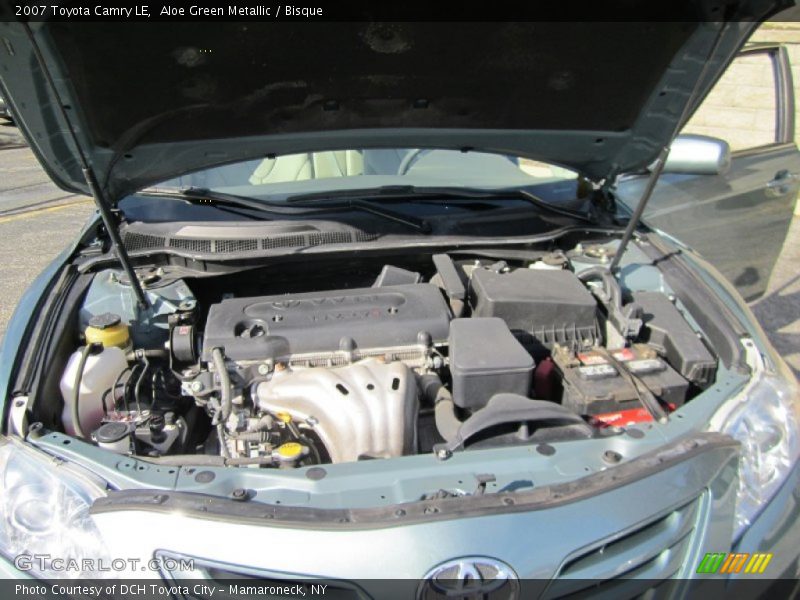 Aloe Green Metallic / Bisque 2007 Toyota Camry LE