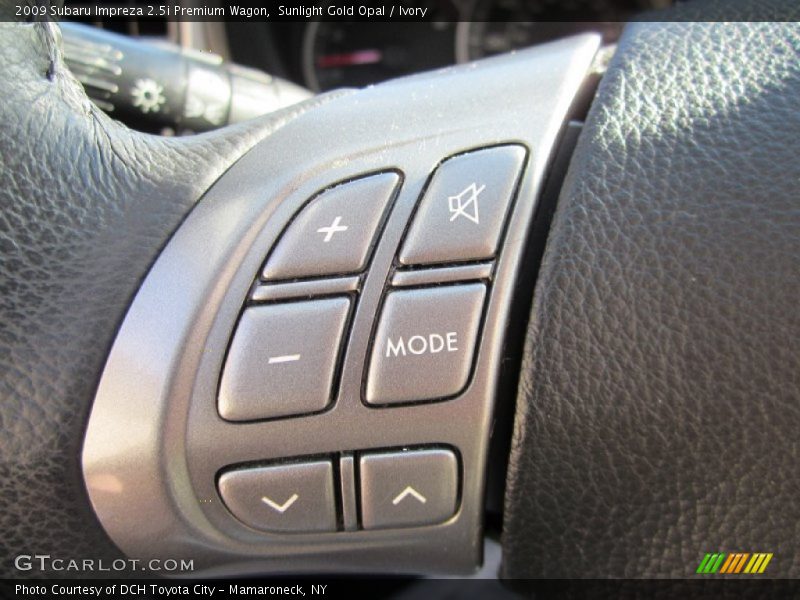 Sunlight Gold Opal / Ivory 2009 Subaru Impreza 2.5i Premium Wagon
