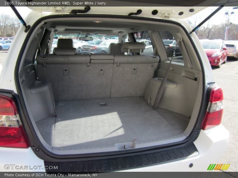 Super White / Ivory 2005 Toyota Highlander Limited 4WD