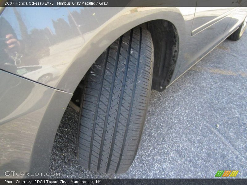 Nimbus Gray Metallic / Gray 2007 Honda Odyssey EX-L
