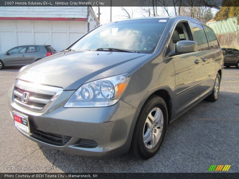 Nimbus Gray Metallic / Gray 2007 Honda Odyssey EX-L